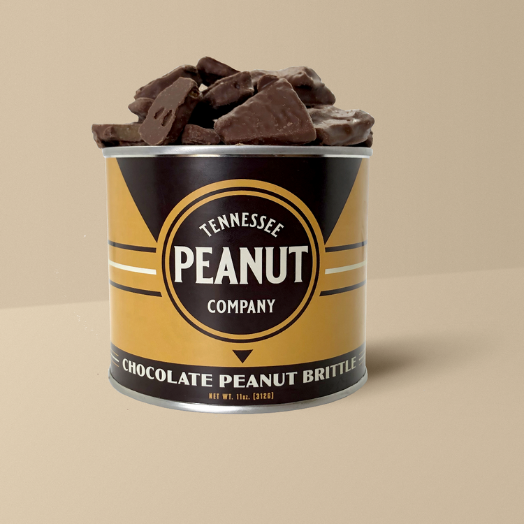 Chocolate covered peanut brittle 16oz