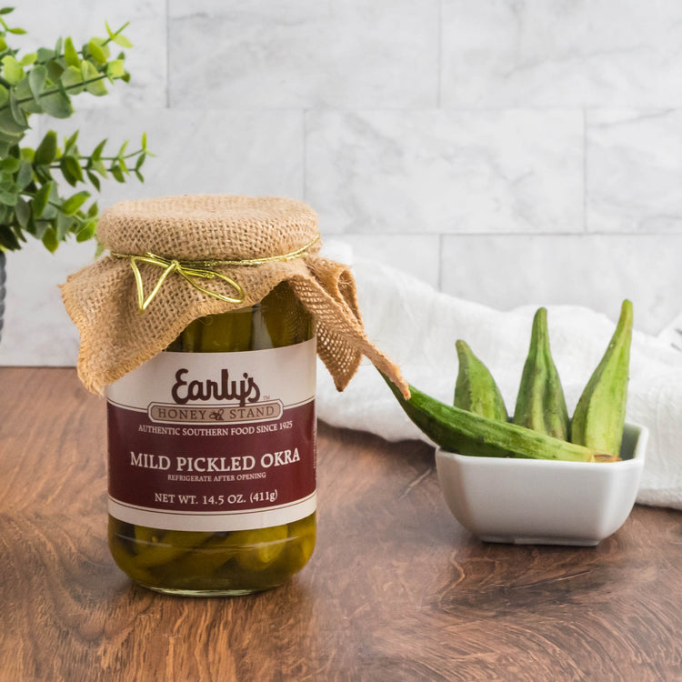 Okra - Fresh Pickled 16oz