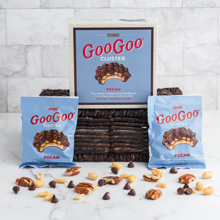 Pecan Goo Goo Cluster Box-3 Count