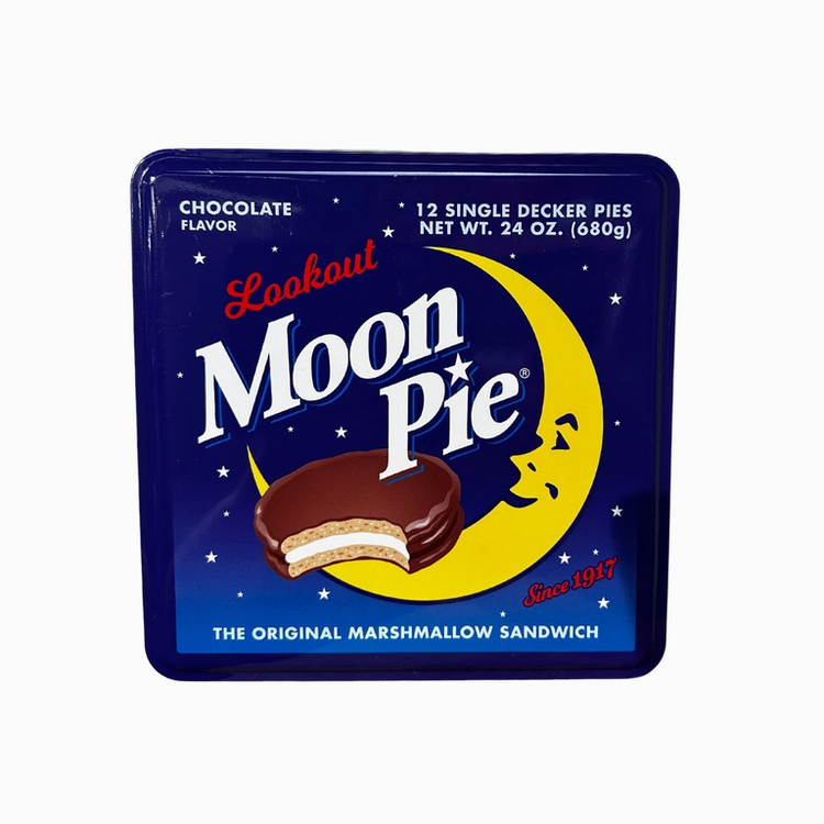 Navy Look out Moon Pie Tin