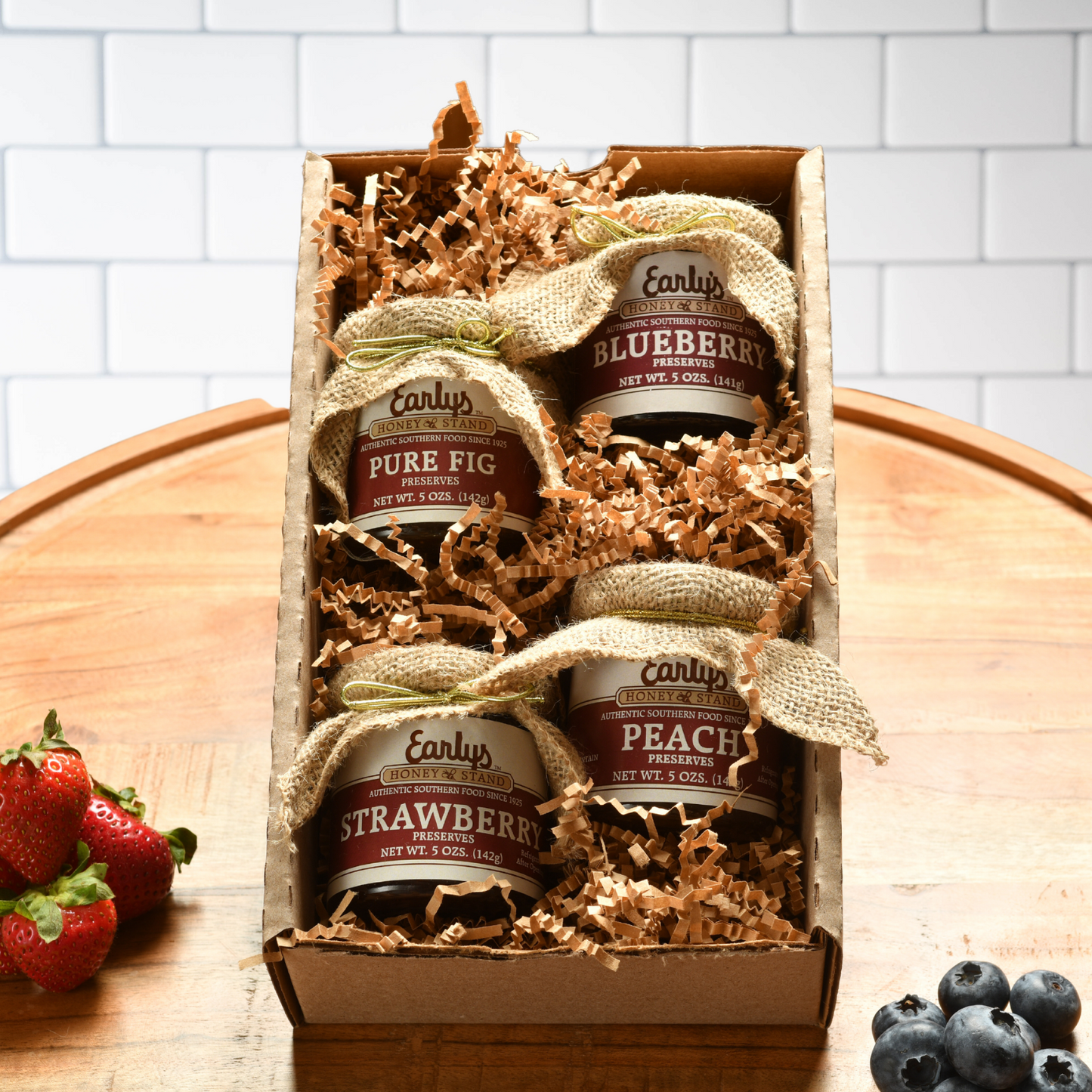 Jam Pack - ( 4 )5oz jars - Item #1551-02