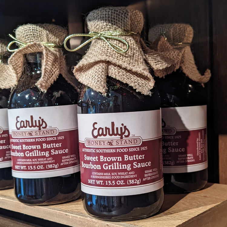 Sweet Brown Butter Bourbon Grilling Sauce, best flavor barbeque sauce, smoke, wings, simmer, dipping, delicious, GOAT