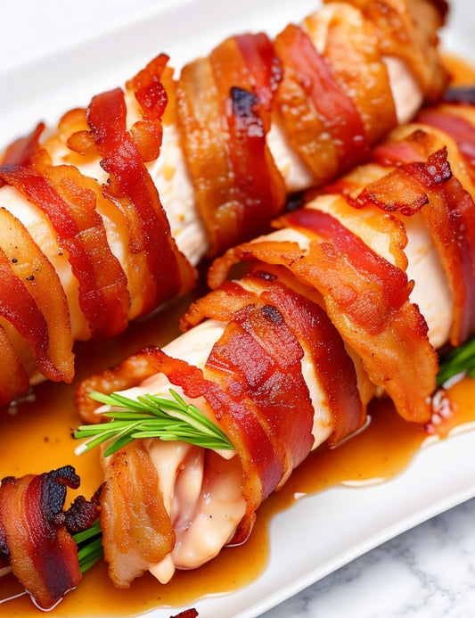 Early's Honey Glazed Bacon Wrapped Chicken