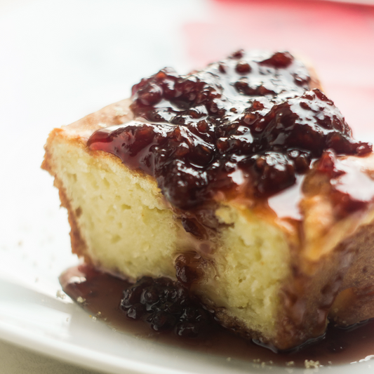 Early's Blueberry Spice Cake