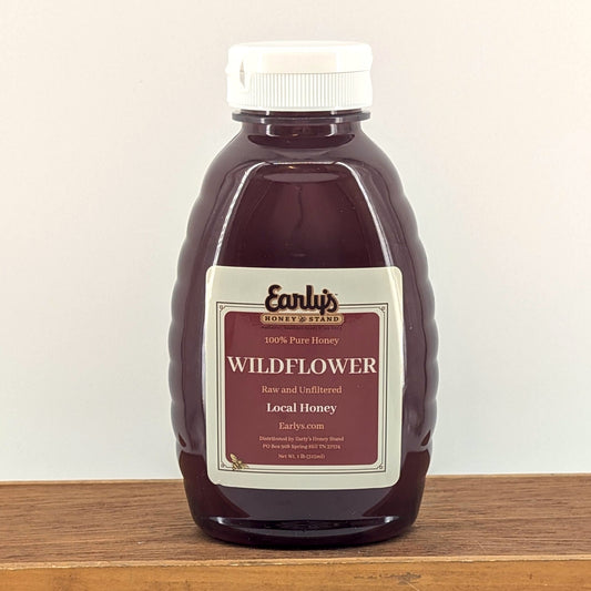 1 lb Wildflower Honey in squeeze bottle
