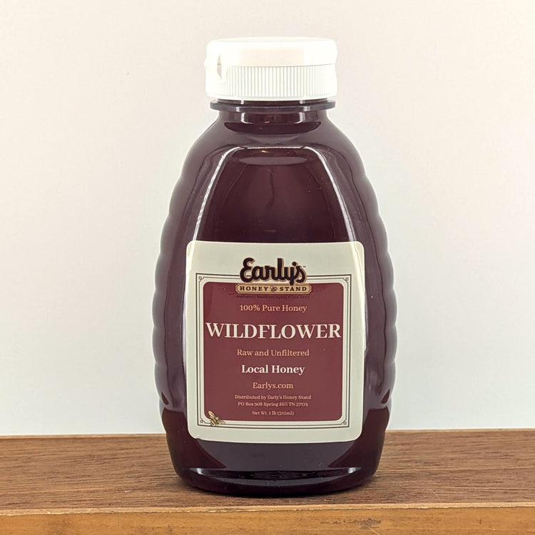 1 lb Wildflower Honey in squeeze bottle