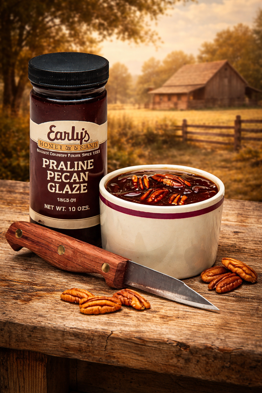 Praline Pecan Glaze