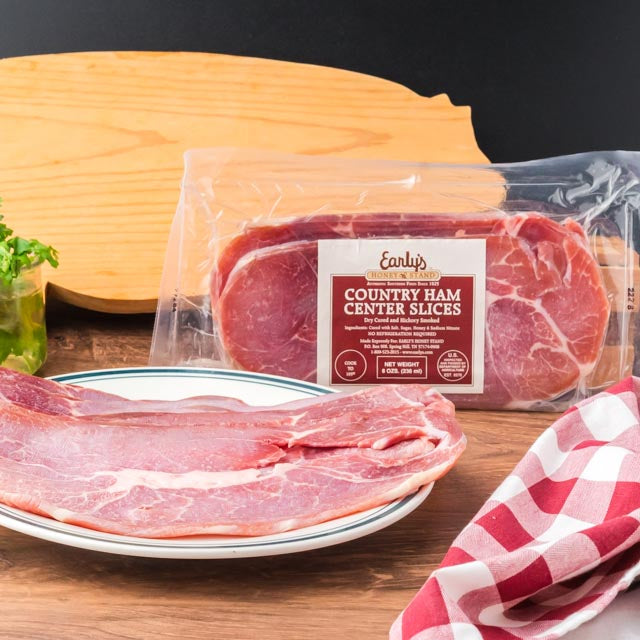 🎁 8 oz. Center Cut Ham Slices (100% off)