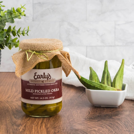Okra - Fresh Pickled 16oz