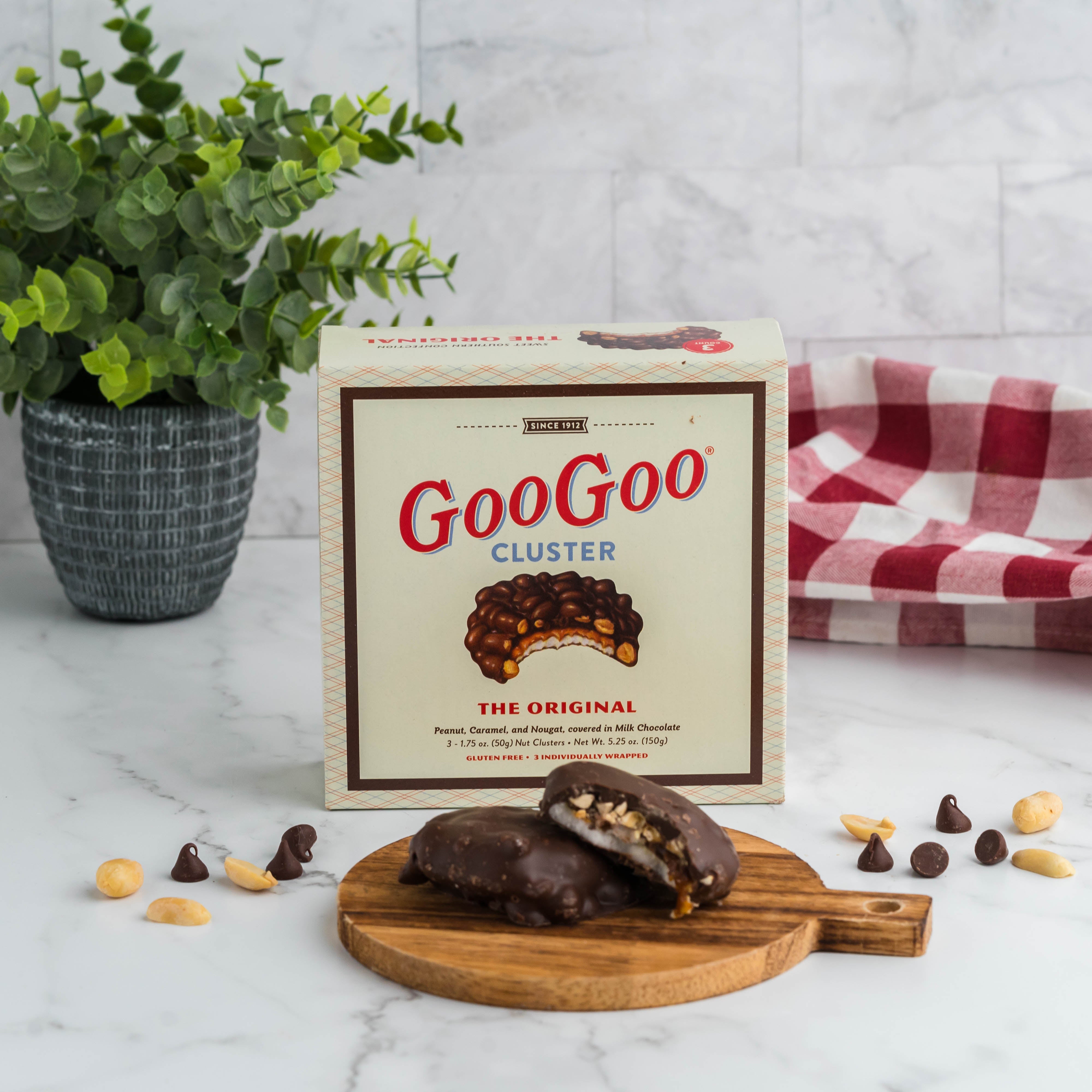 Box Googs Original Goo Goo Cluster Box-3 Count