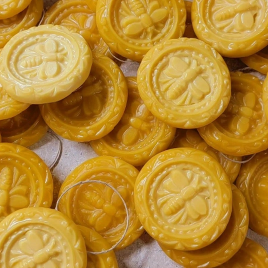 Beeswax Medallion Ornament
