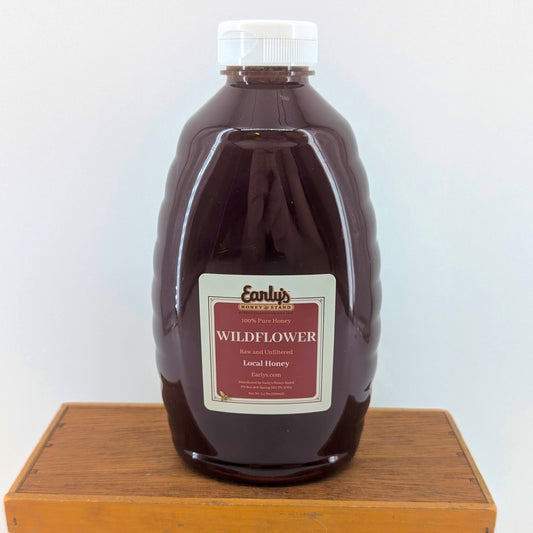 2.5 lb. Wildflower Honey in squeeze bottle