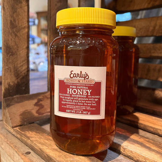 2.5 lb Sourwood Honey in Glass