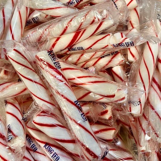 Peppermint Stick Candies - 1/2 Pound