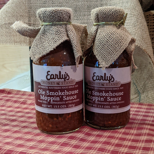 Ole Smokehouse Moppin' Sauce, grill, smoke, marinate, marinade, gift, grilling, tennessee, texas